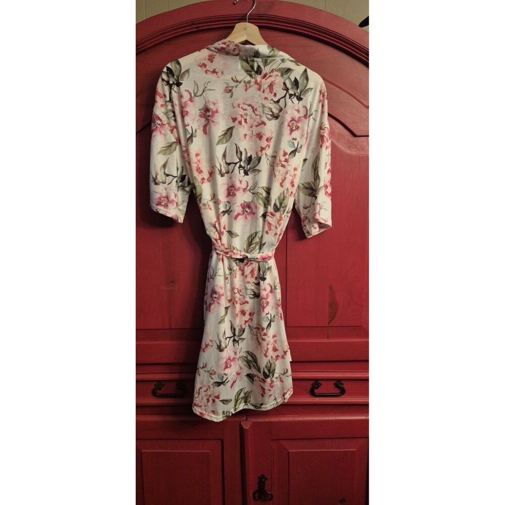 Show Me Your Mumu OS Brie Garden of Blooms Floral Robe Kimono Cottage Coquette - Picture 5 of 5